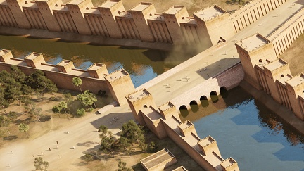 Babylon City 550 BC