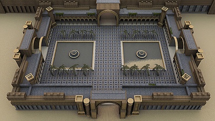 Babylon city tower 3D